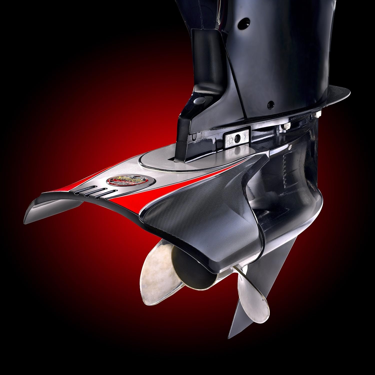 StingRay SRXRIII1 XRIII Senior Hydrofoil – Black Outboard Stabilizer for Improved Planing and On-Water Handling - Image 2