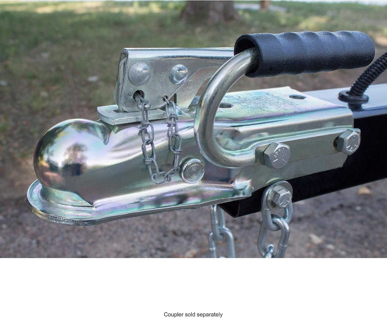 Dutton-Lainson 13350 Coupler Grip – Zinc-Plated Trailer Coupler Handle for 1-7/8in and 2in Couplers - Image 3