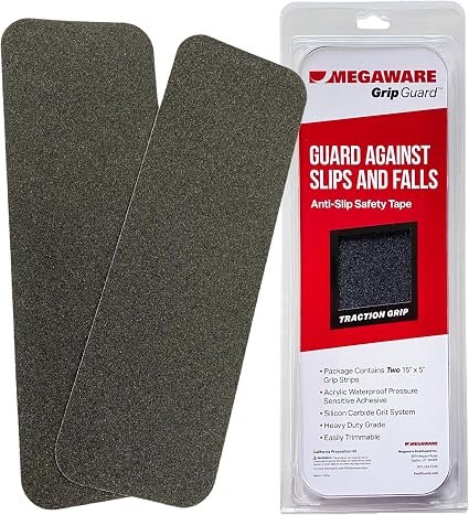 Megaware GripGuard Traction Grip – Non-Skid EVA Marine Deck Pad for Boats, Coolers and Watercraft Surfaces