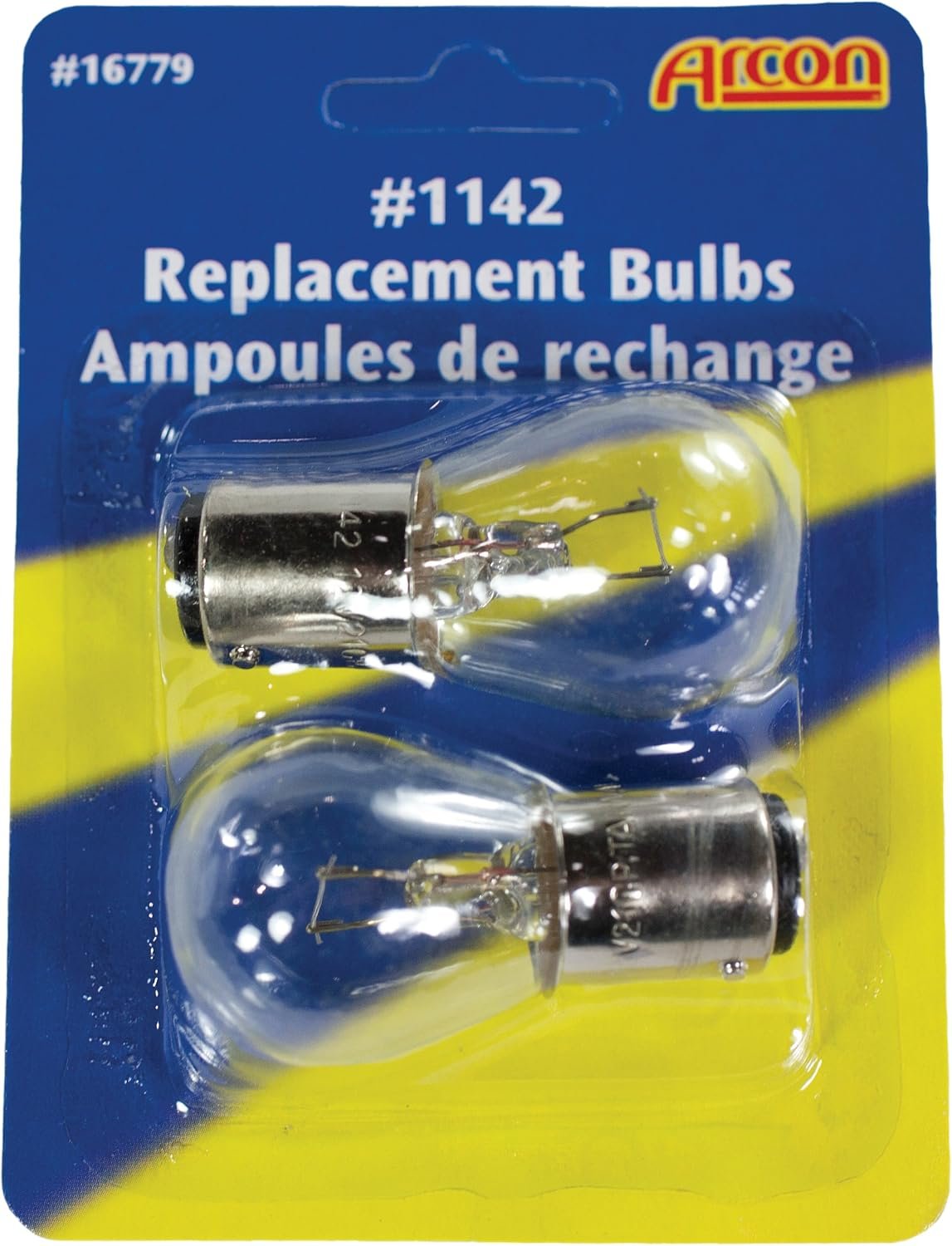 Arcon 16779 Bulb #1142 CD/2 – 12V Replacement RV and Trailer Lighting Bulbs 2 Pack