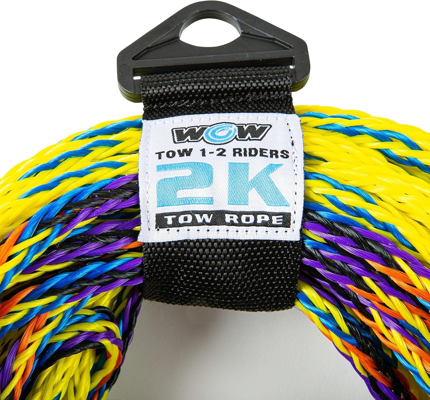 WOW Sports 22-WRP-4609 2K Tow Rope – 2-Section 10ft & 50ft Design – 2 Person Towable Rope Rated 2375 lb - Image 7