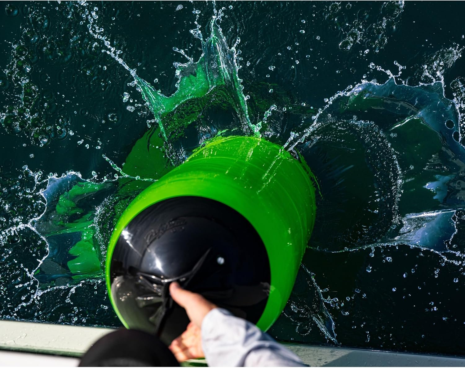 Polyform F-5 Boat Fender White – 11in x 30in Twin Eye Marine Fender for Docking and Mooring Protection - Image 3