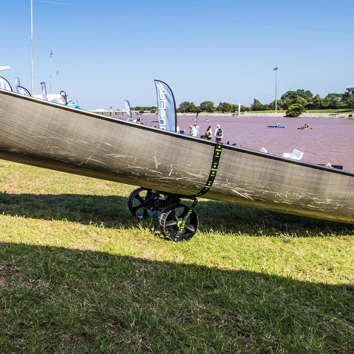 RAILBLAZA 50000171 C-TUG Kayak & Canoe Cart – 176 lb Capacity Tool-Free Transport Cart with Puncture-Free Wheels - Image 3