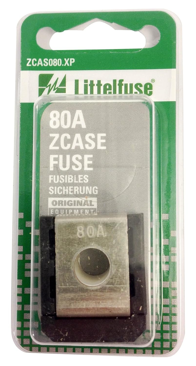 Littelfuse ZCAS080XP ZCASE Mega Fuse – 80A 32V Bolt-Down Circuit Protection for Automotive and Commercial Vehicles