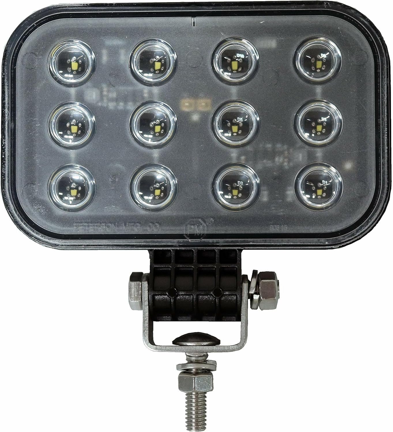 Peterson M906MV Square LED Work Light – Hardwired Pedestal Mount Utility Lamp for Commercial and Equipment Applications - Image 4