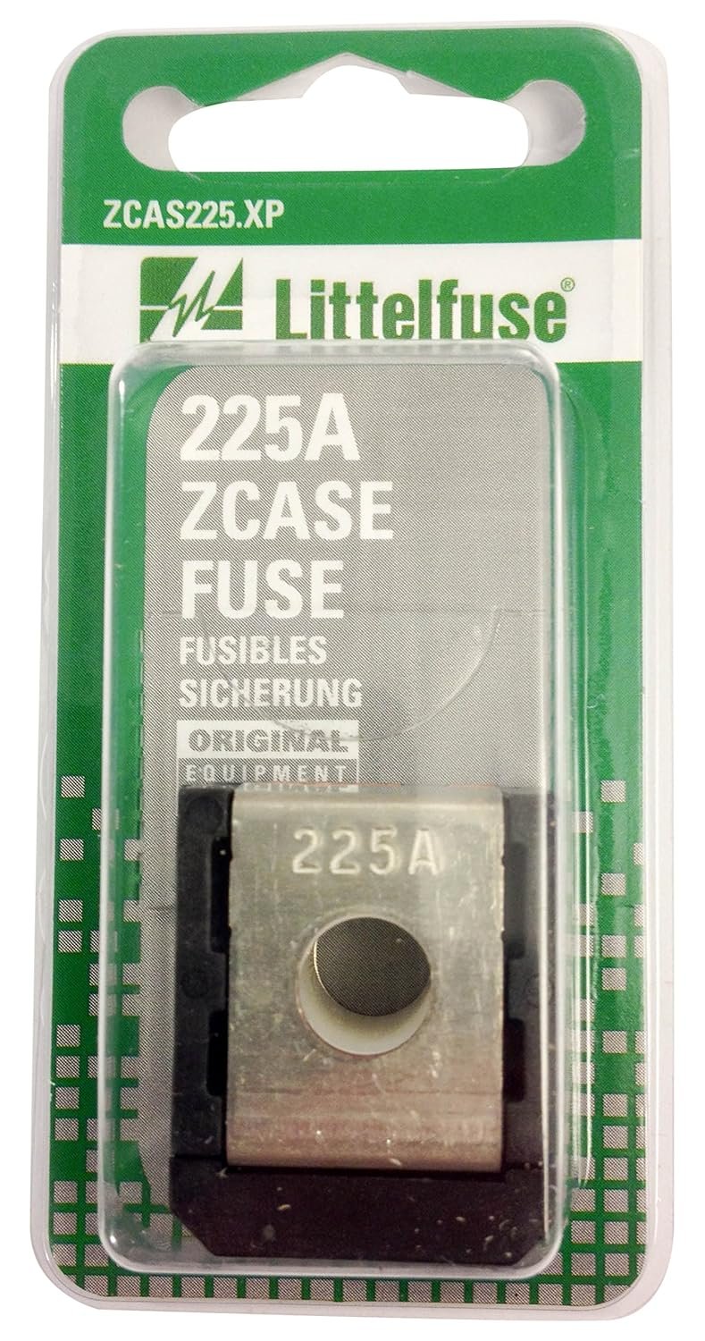Littelfuse ZCAS225XP ZCASE Mega Fuse – 225A 32V Bolt-Down High Current Protection for Automotive Power Distribution